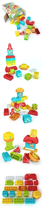 Title: Lego Duplo 10815 Building Set 3D model image 2