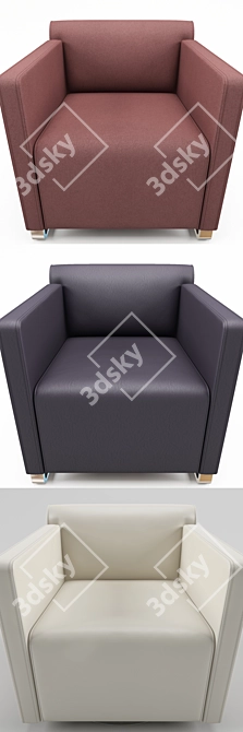  COR Quant Armchairs 3D model image 2