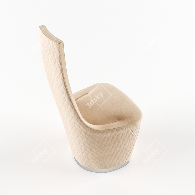 Visionnaire Le Rombo Chair 3D model image 2