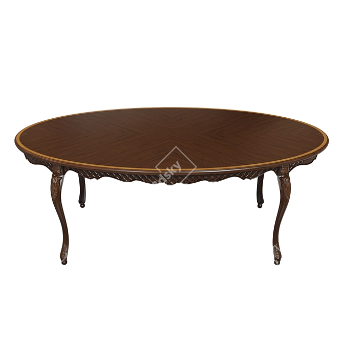 Classic Thread 2100 Table 3D model image 2
