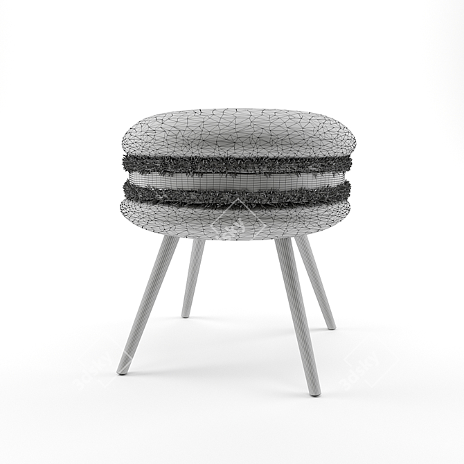 Marry Me Macaroon Chair 3D model image 2