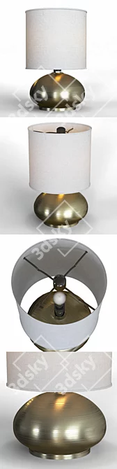 Julissa 9.25" Table Lamp - Elegant Illumination for Any Space 3D model image 2