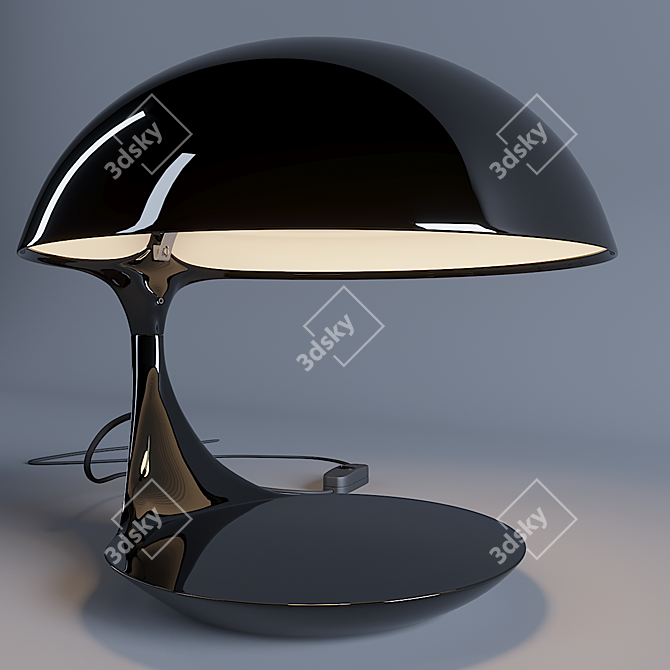 Cobra Table Lamp by Martinelli Luce - Sleek and Stylish Illumination 3D model image 1