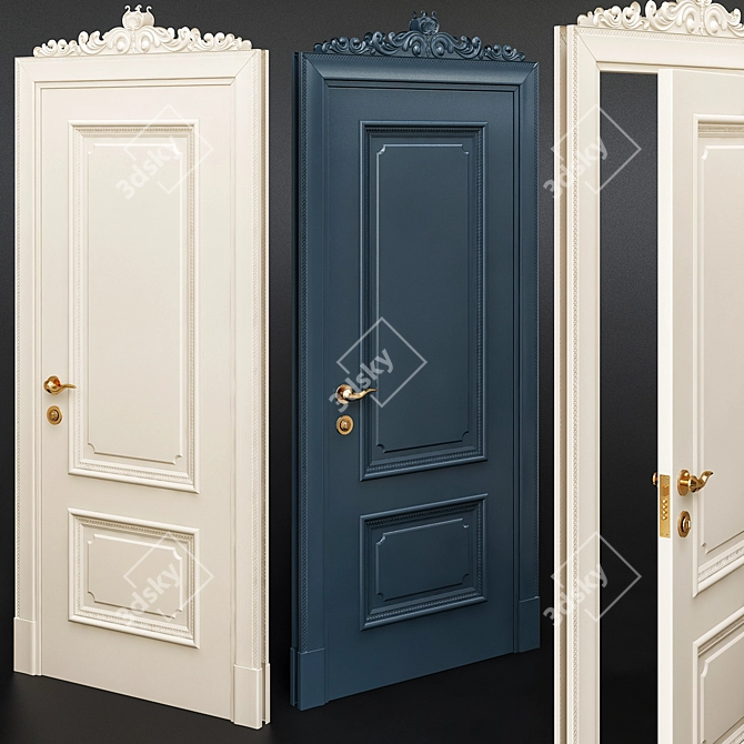 Elegant Tortora Insert: Imperiale PF2-C 3D model image 1