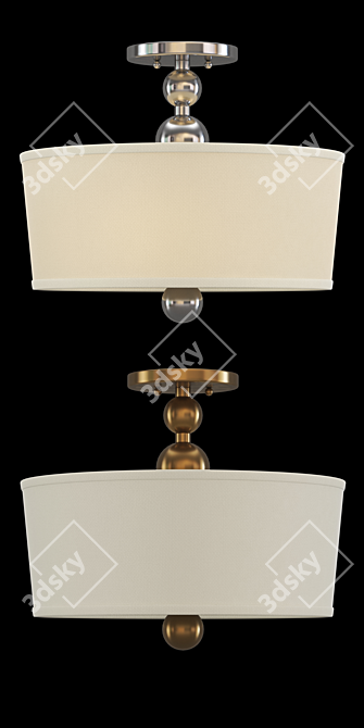 Hinkley Zelda Pendant Light 3D model image 2