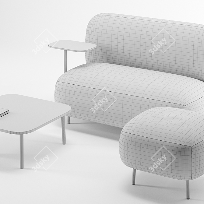 Ultimate Buddy Set: Your Perfect Companion 3D model image 2