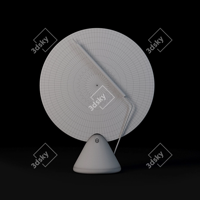 Vinyl Glow Lamp 3D model image 3