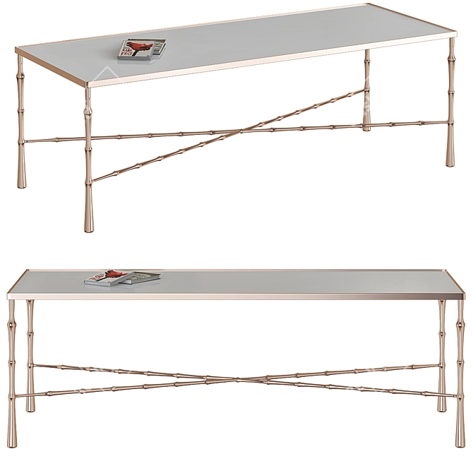 Tranquil Coffee Table 3D model image 1