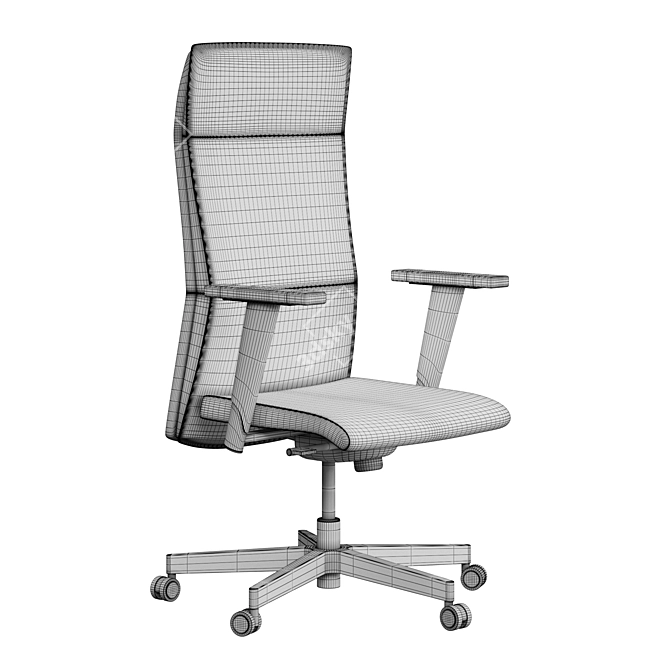 Modern Armchair LAS ATHENA 3D model image 2