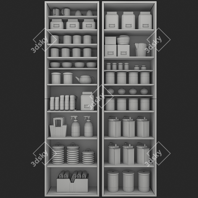 Complete 3D Models Set 3D model image 2
