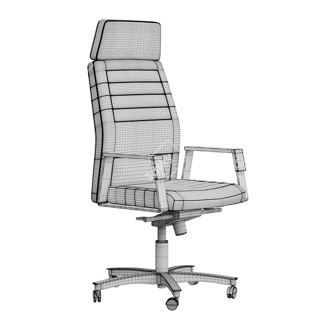 LAS NEO CHAIR: Versatile Armchair Design 3D model image 2