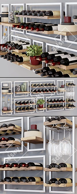 Industrial Elegance: d-Bodhi Shelfmate 3D model image 2