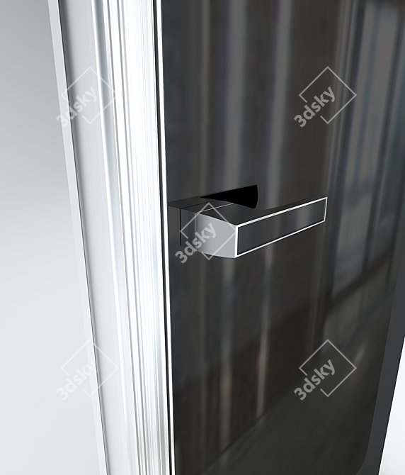 ElioHome Swing Doors with Box 3D model image 3