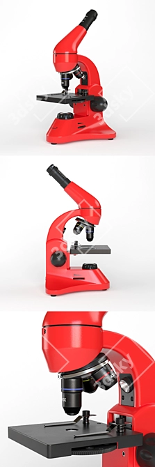 Levenhuk Rainbow 50L PLUS: Beginner Microscope Kit 3D model image 2