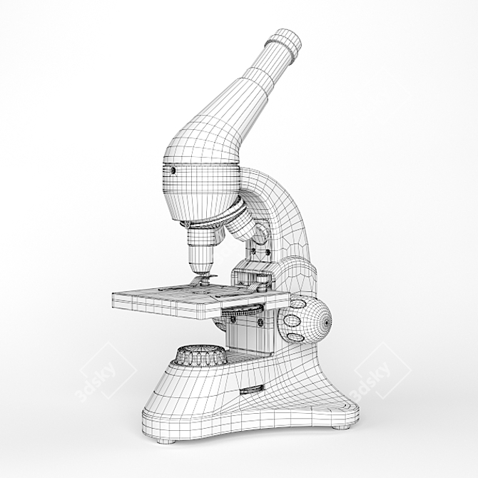 Levenhuk Rainbow 50L PLUS: Beginner Microscope Kit 3D model image 3