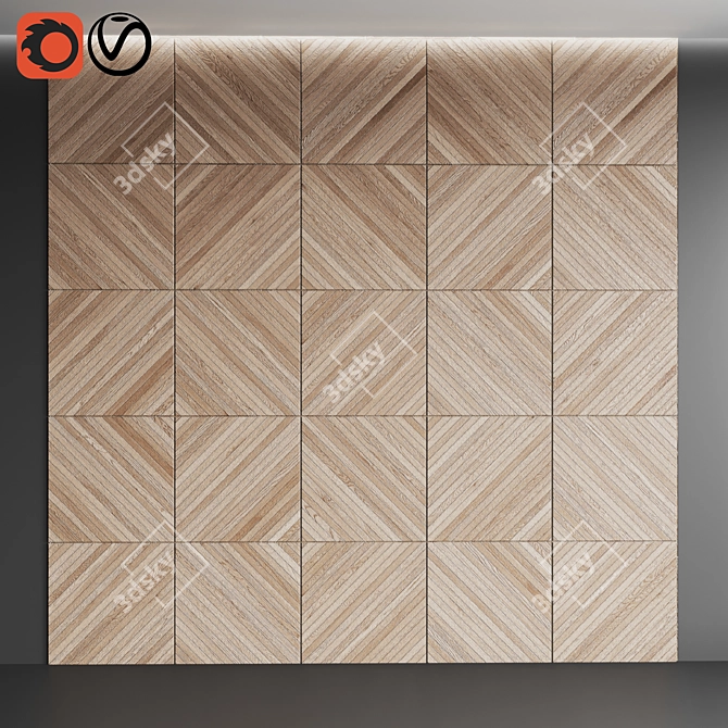 Camden Nairobi Honey - Ceramic Wall Tiles 3D model image 1