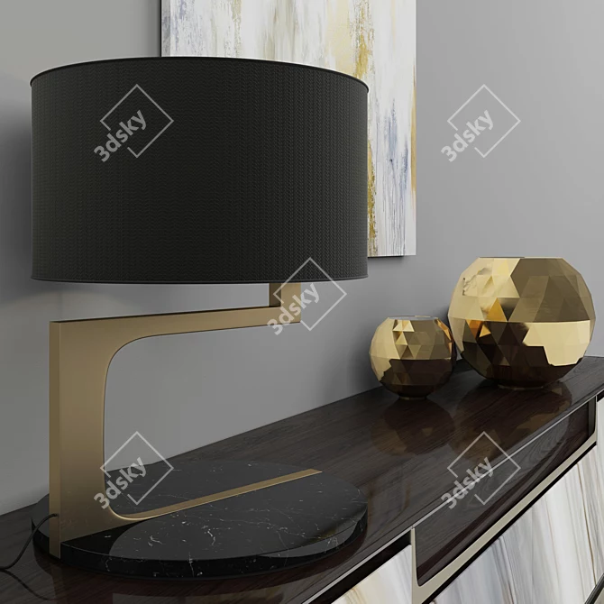 Elegant Visionnaire Low Unit 3D model image 2