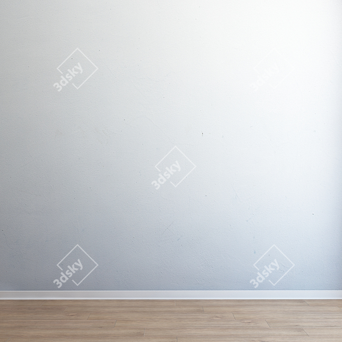 Seamless Ultra HD Plaster 3D model image 3