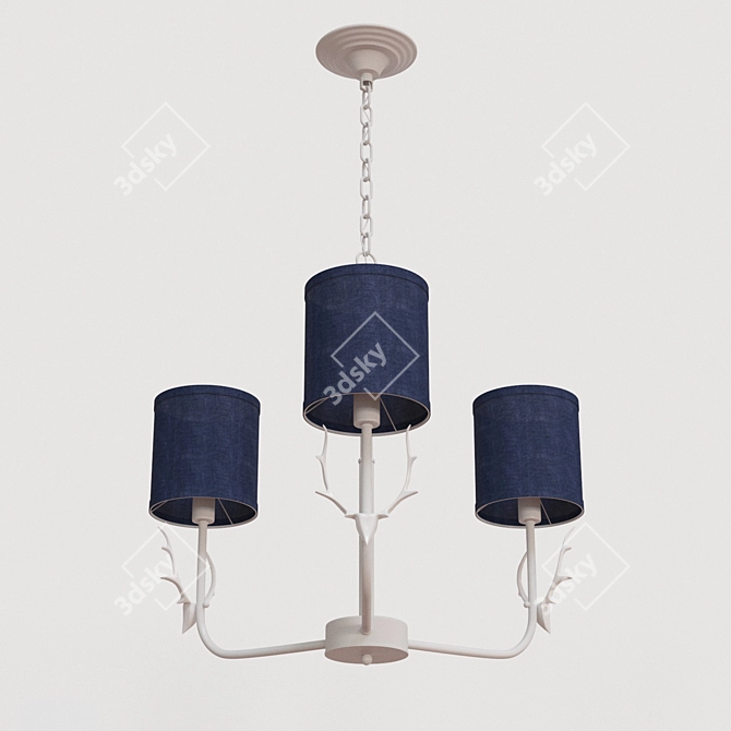 Elegant BOTIMI Chandelier - MD02470 3D model image 2