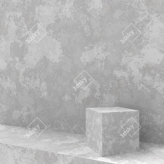 Silk Luxe Decorative Plaster 3D model image 1