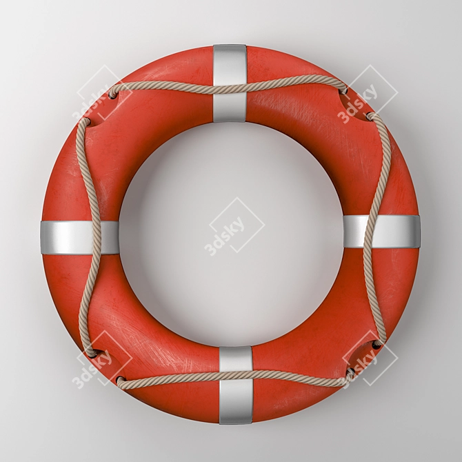 Lifebuoy: Safety at Sea 3D model image 1