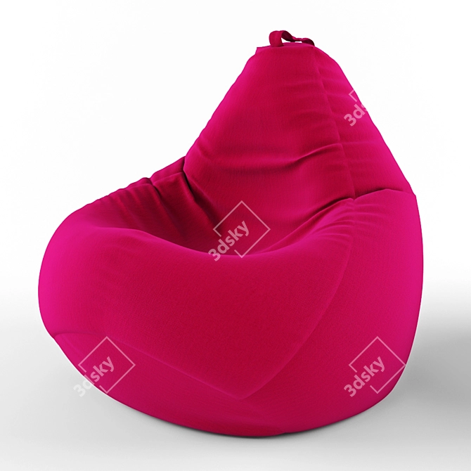 Relaxation Bag Chair 3D model image 2