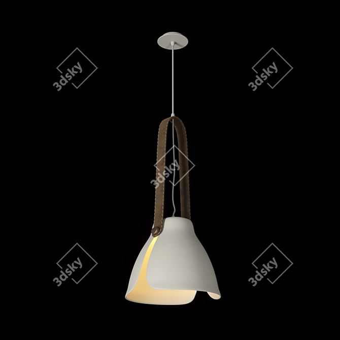 Luxury Swiss Pendant Light 3D model image 1