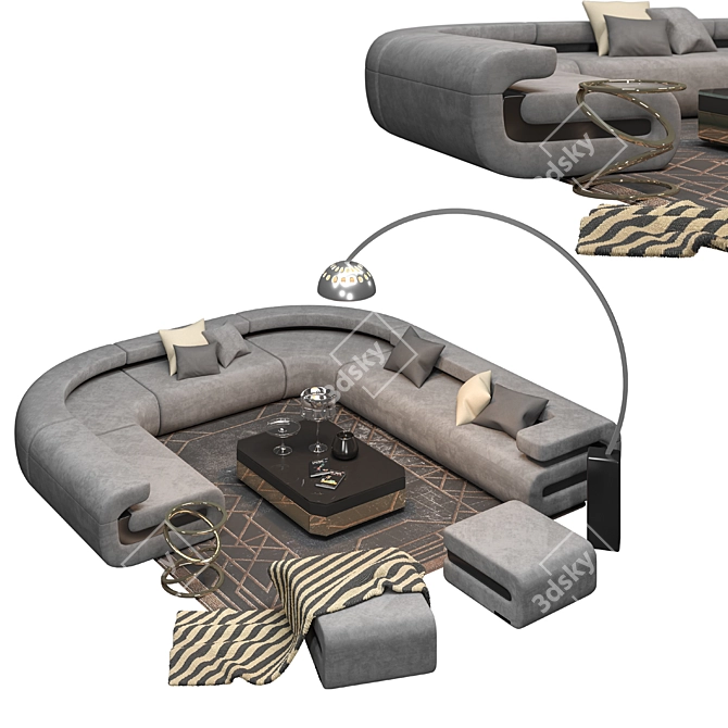 Unbeatable Furniture Set 3D model image 2