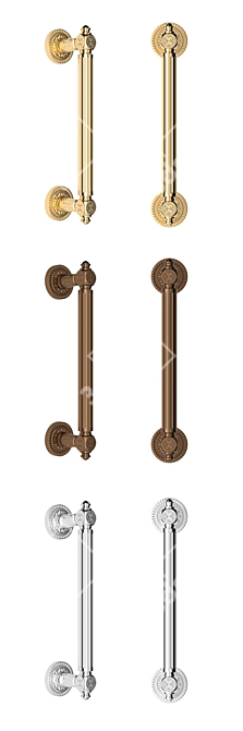 Title: Matador PULL CL Door Handle 3D model image 2