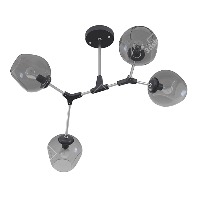  Freya Desi Ceiling Light  3D model image 2