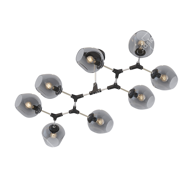 Freya Desi Ceiling Light Fixture 3D model image 2