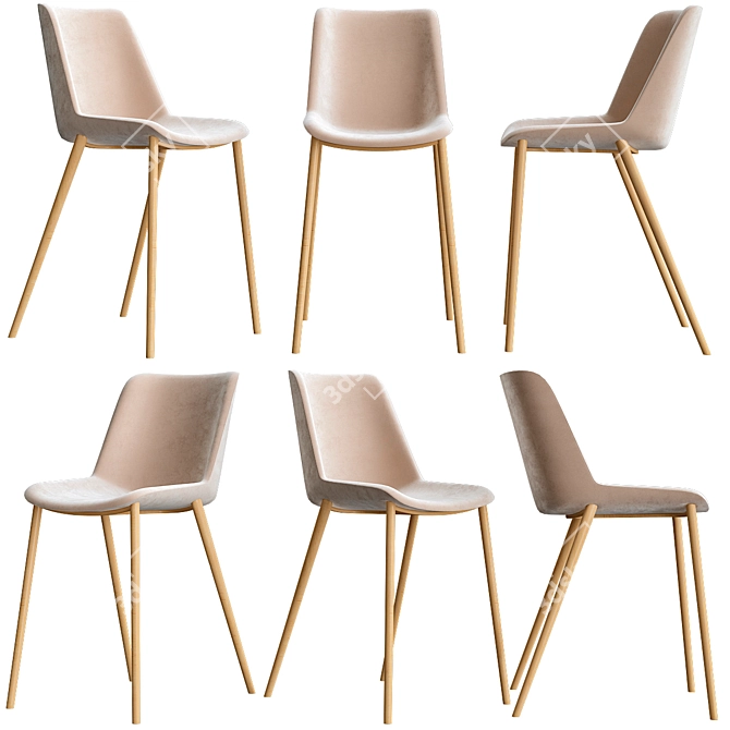 Aiku Soft by MDF Italia 3D model image 1