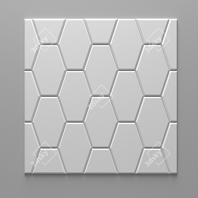 Title: Luvr Mosaic Wall Tile 3D model image 1