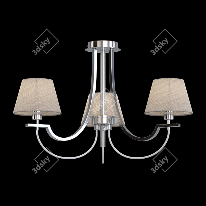 Freya Felisa Modern Crystal Chandelier 3D model image 1