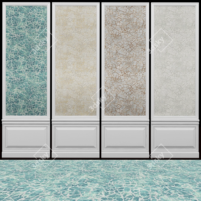 Designer Metalworks Collection by Seabrook Designs 3D model image 1