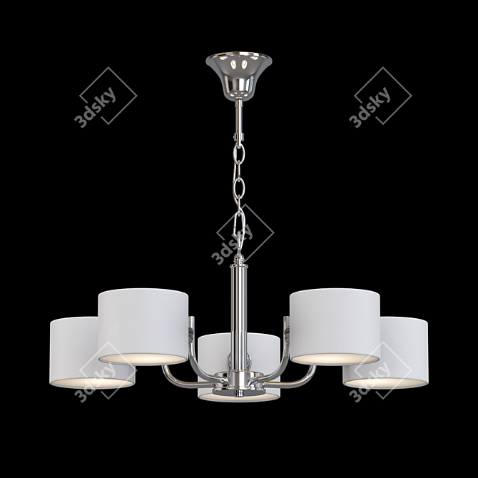Freya Anita Modern Crystal Chandelier 3D model image 1