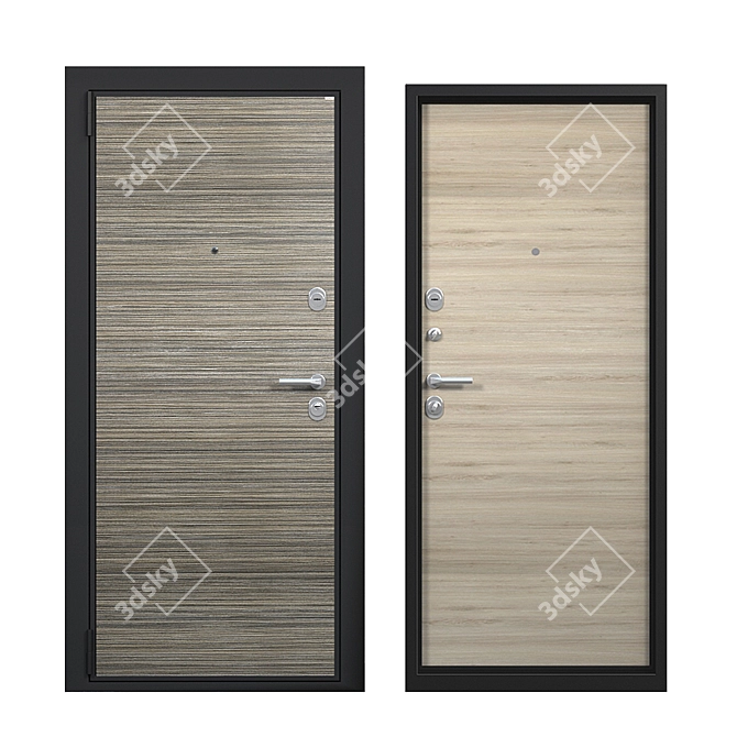 NextGen Smart Doors | Innovative Technology and Elegant Design 3D model image 1