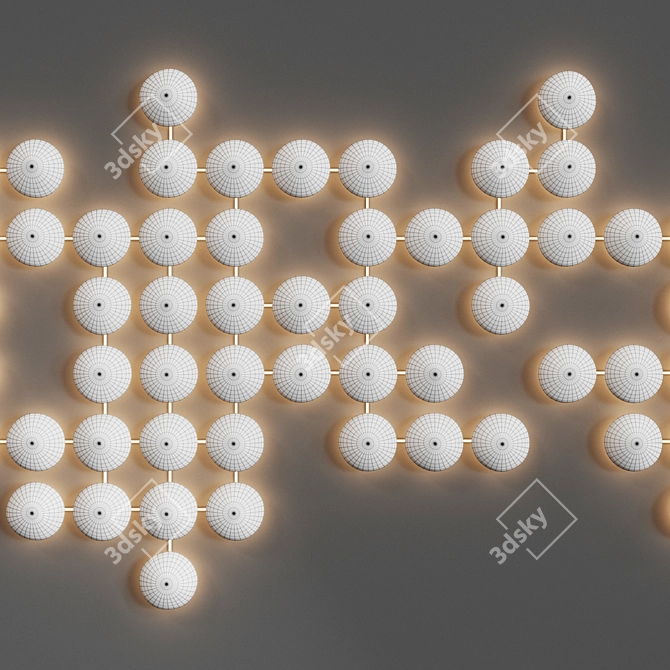 Metal Light Installation 3D model image 3
