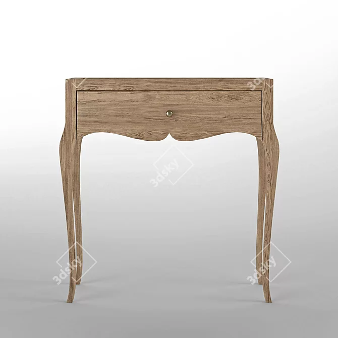 Villagio Console Table - Furnitera 3D model image 1