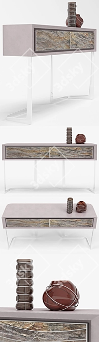 Elegant Azimut Console: Visionary Excellence 3D model image 2