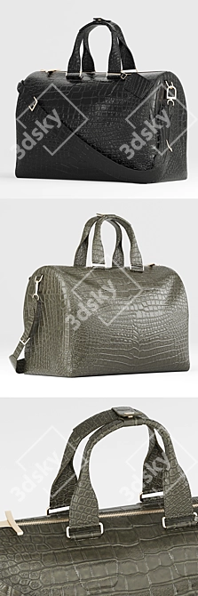 Luxury Louis Vuitton Speedy BANDOULIERE 40 Bag 3D model image 2