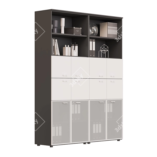 Universal Evo: Spacious and Stylish Cabinets 3D model image 2