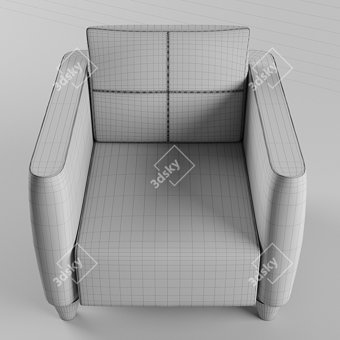 Smania Humphrey: Luxurious Elegance for Your Living Space 3D model image 3