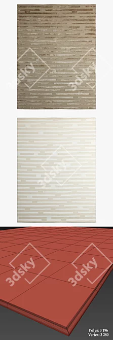 Maze Collection Rugs - Premium Quality 3D model image 3