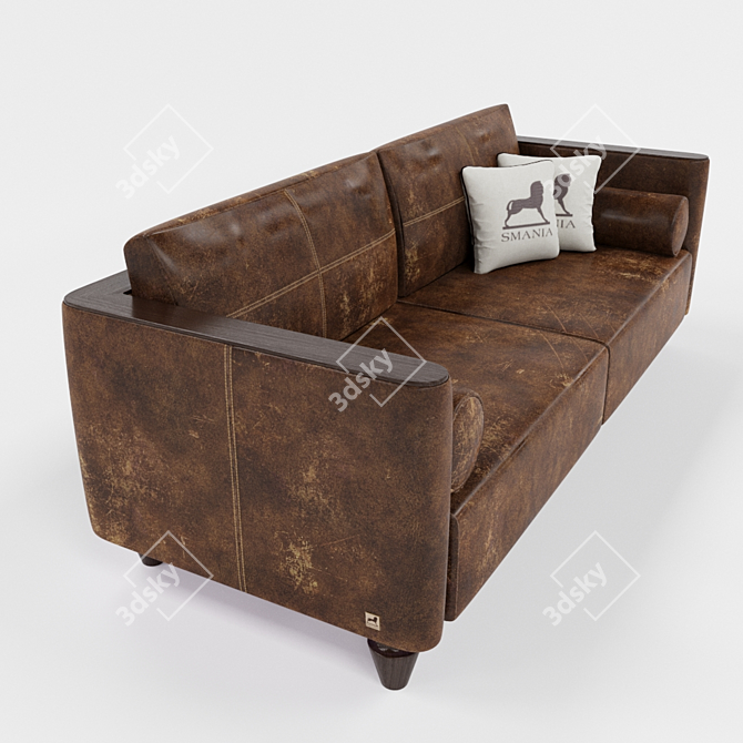 Luxury Elegance: Smania Humphrey Sofa 3D model image 2