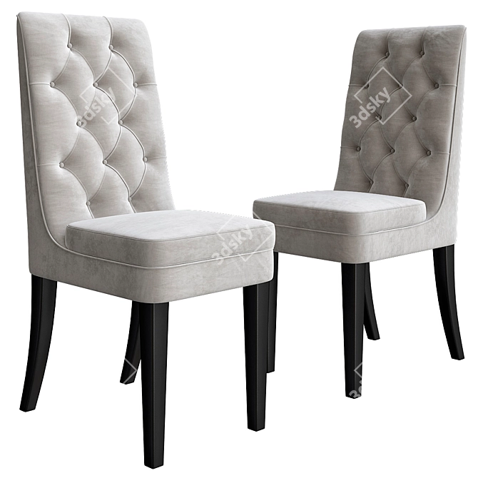 TUSCANY Tosconova Chair: Timeless Elegance 3D model image 1