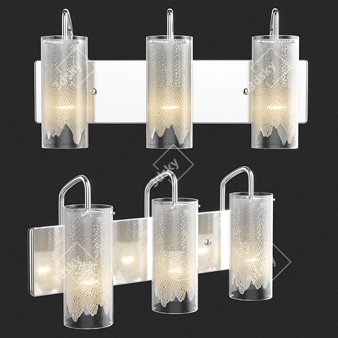 Elan Krysalis 83070 Pendant Lamp 3D model image 1