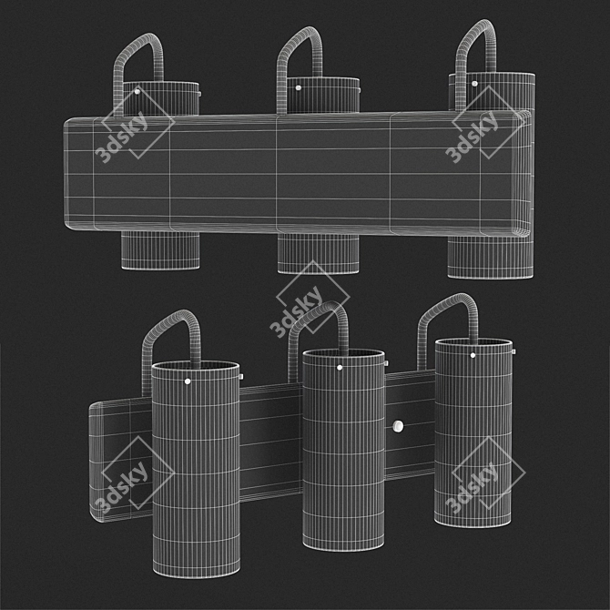 Elan Krysalis 83070 Pendant Lamp 3D model image 3
