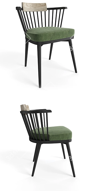 Modern Jonas Armchair 3D model image 2