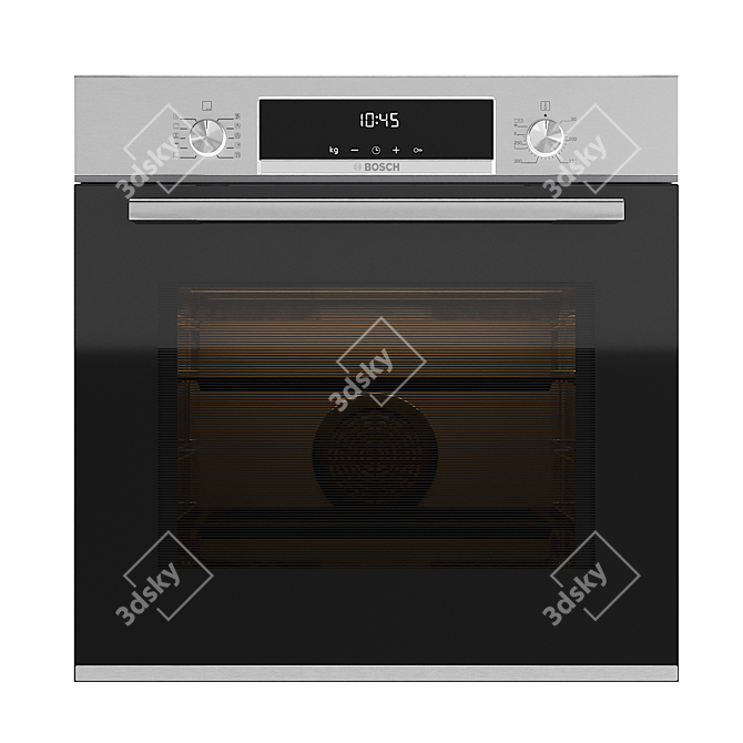 Bosch Serie 6 Electric Oven 3D model image 1